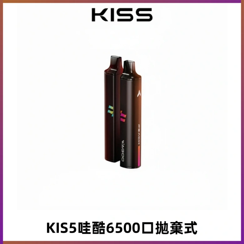 KIS5WAGOO哇酷6500口拋棄式 | 自由混搭雙口味 | 雙芯組合